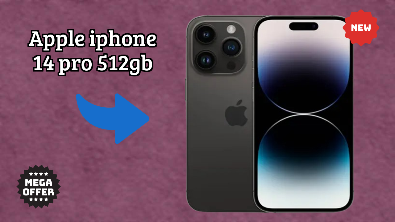 Apple IPhone 14 Pro 512GB Display Technology: 6.1 Inches (15.49 Cm) Screen