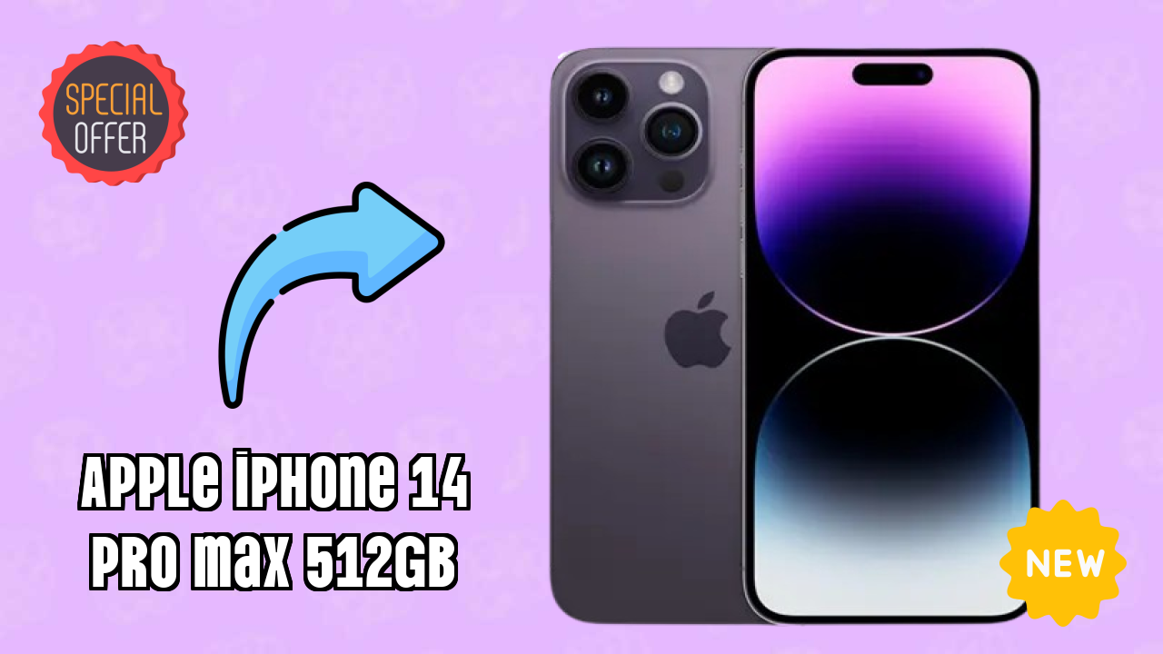 Apple IPhone 14 Pro Max 512GB at ₹149,900 - Best Features Highlighted