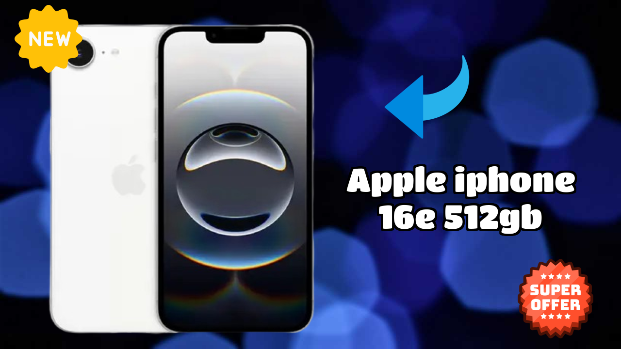 Apple IPhone 16E 512GB at ₹89,900 - Best Deal Available Now
