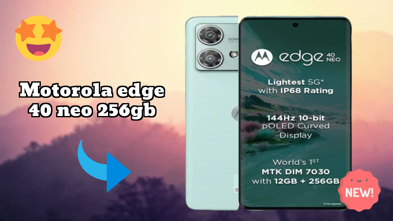 Motorola Edge 40 Neo 256GB Camera Quality: 50 MP + 13 MP Rear Camera Photo Review