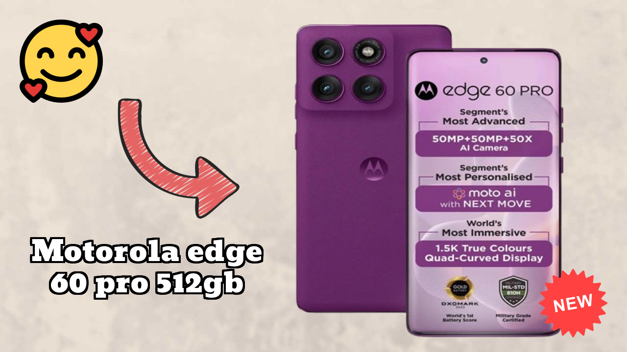 Motorola Edge 60 Pro 512GB Price in India: ₹39,999 - Worth the Money?