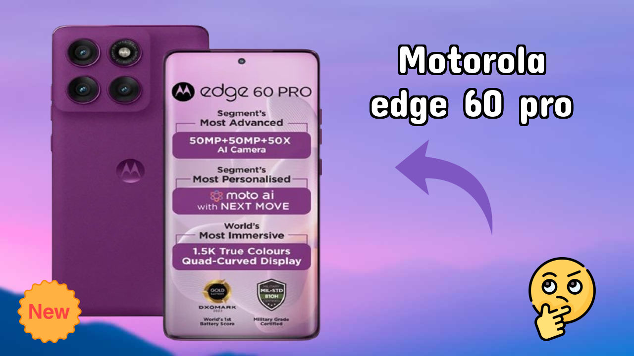 Motorola Edge 60 Pro RAM Performance: 8 GB RAM Handles Heavy Tasks