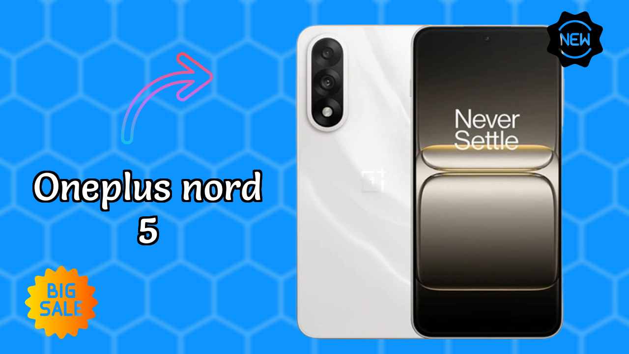 OnePlus Nord 5 Display Size: 6.83 Inches (17.35 Cm) Screen Quality