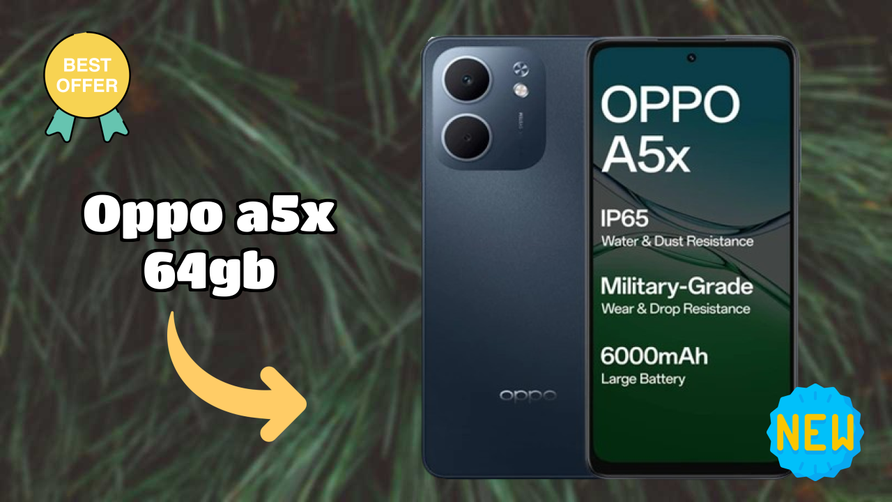 OPPO A5x 64GB Camera Quality: 32 MP Rear Camera Photo Review