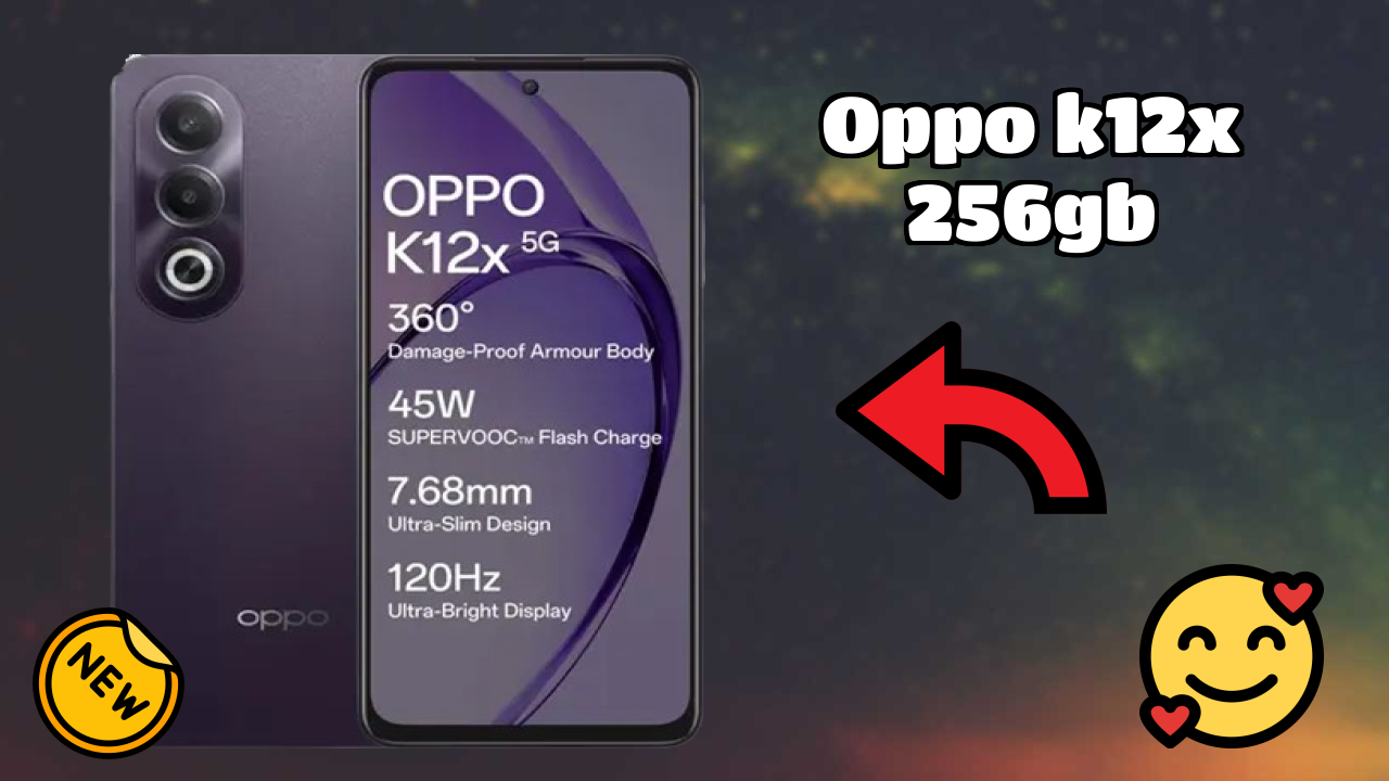 OPPO K12x 256GB RAM Performance: 8 GB RAM Handles Heavy Tasks