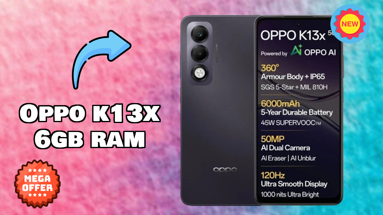 OPPO K13x 6GB RAM at ₹11,999 - Worth Buying? Honest Opinion