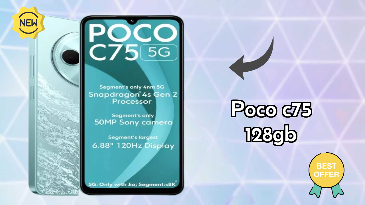 POCO C75 128GB Processor Test: Snapdragon 4s Gen 2 Speed Review