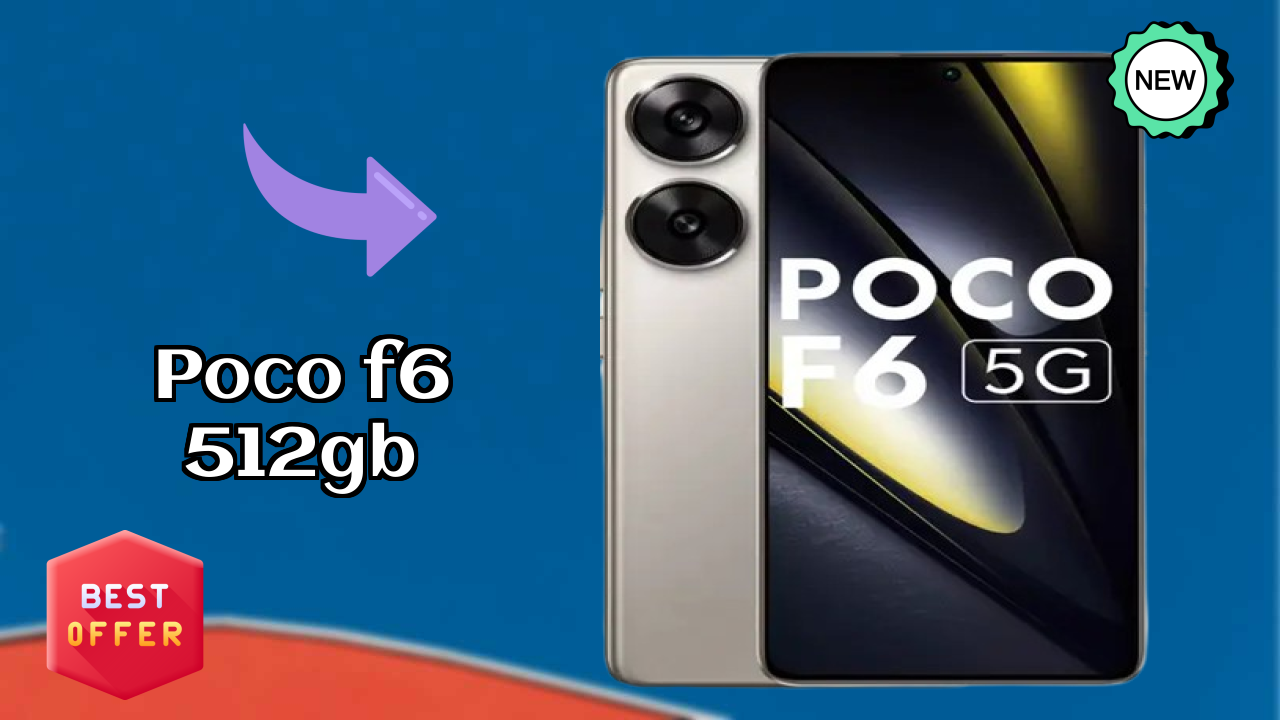 POCO F6 512GB Display Quality: AMOLED Explained