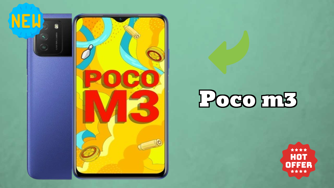 POCO M3 Display Size: 6.53 Inches (16.59 Cm) Screen Review