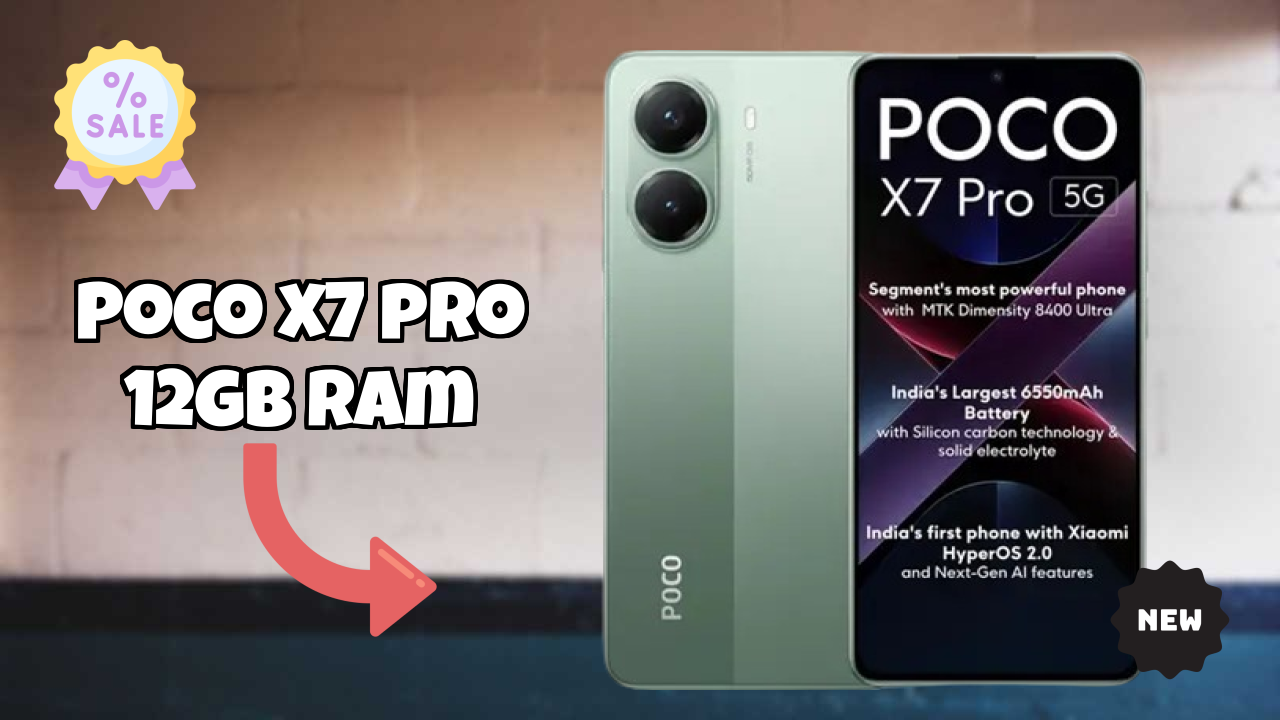 POCO X7 Pro 12GB RAM Price: ₹24,499 - Is It Worth Buying?