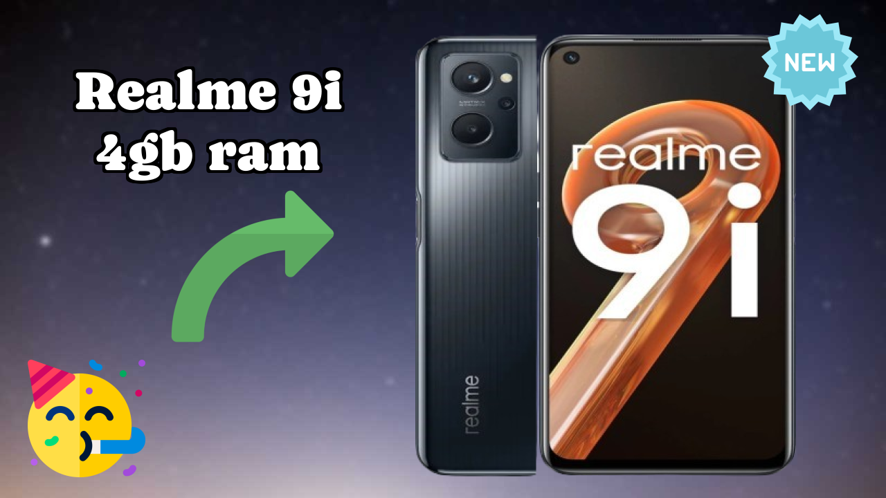 Realme 9i 4GB RAM Usage: 4 GB RAM Handles Heavy Tasks?