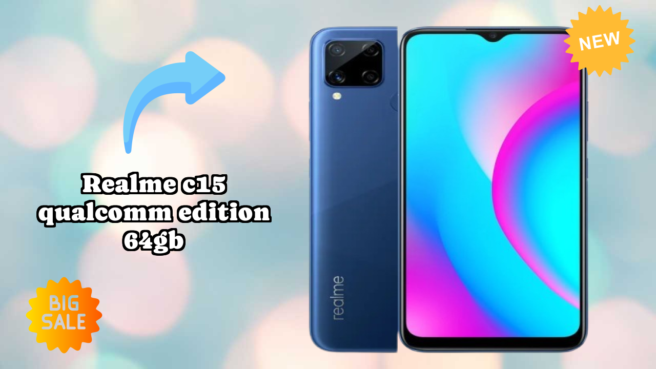 Realme C15 Qualcomm Edition 64GB Display Quality: 6.5 Inches (16.51 Cm) Screen