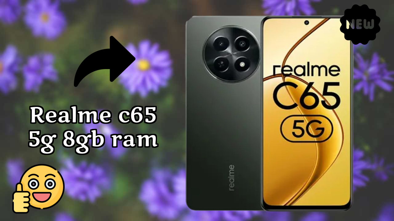 Realme C65 5G 8GB RAM Gaming Test: MediaTek Dimensity 6300 FPS Performance