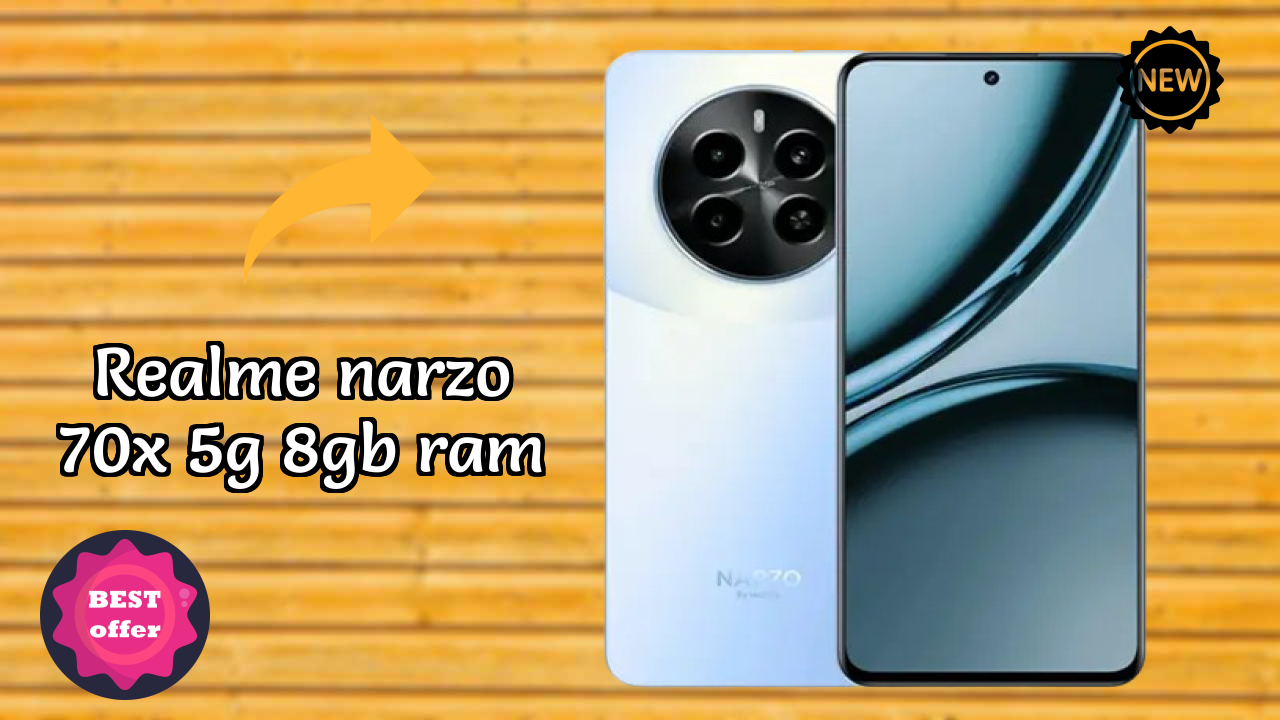 Realme Narzo 70x 5G 8GB RAM Performance: 8 GB RAM Gaming Tested