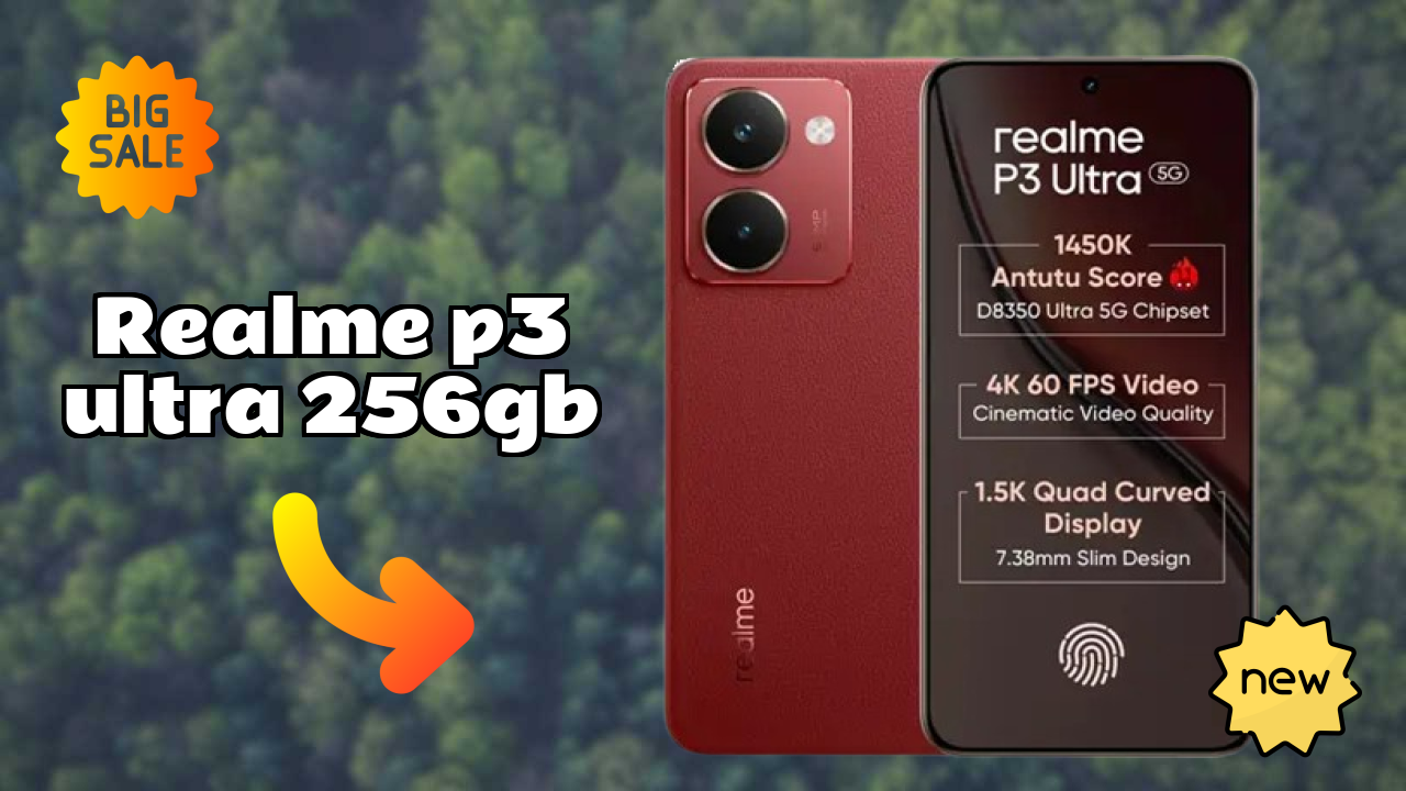 Realme P3 Ultra 256GB Camera Review: 50 MP + 8 MP Rear Camera Photo Test