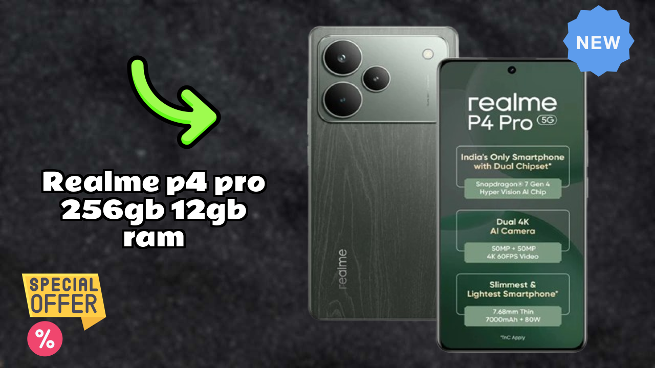 Realme P4 Pro 256GB 12GB RAM Price: ₹30,599 - Complete Analysis