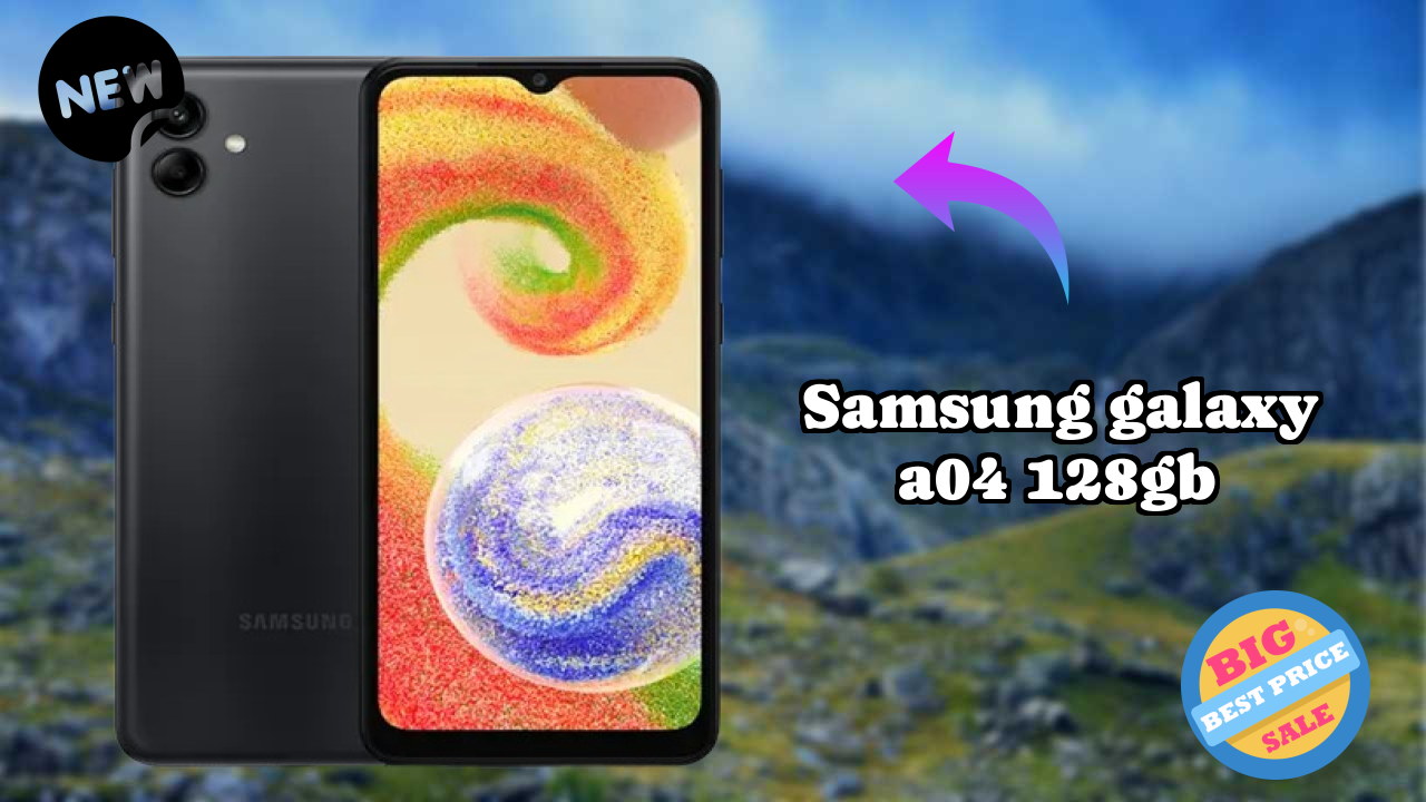 Samsung Galaxy A04 128GB at ₹8,149 - Everything About It