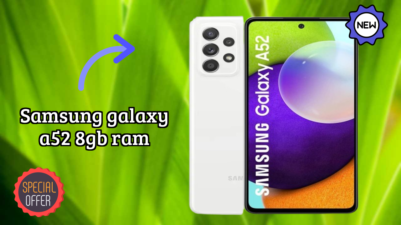 Samsung Galaxy A52 8GB RAM Performance: 8 GB RAM Multitasking Review
