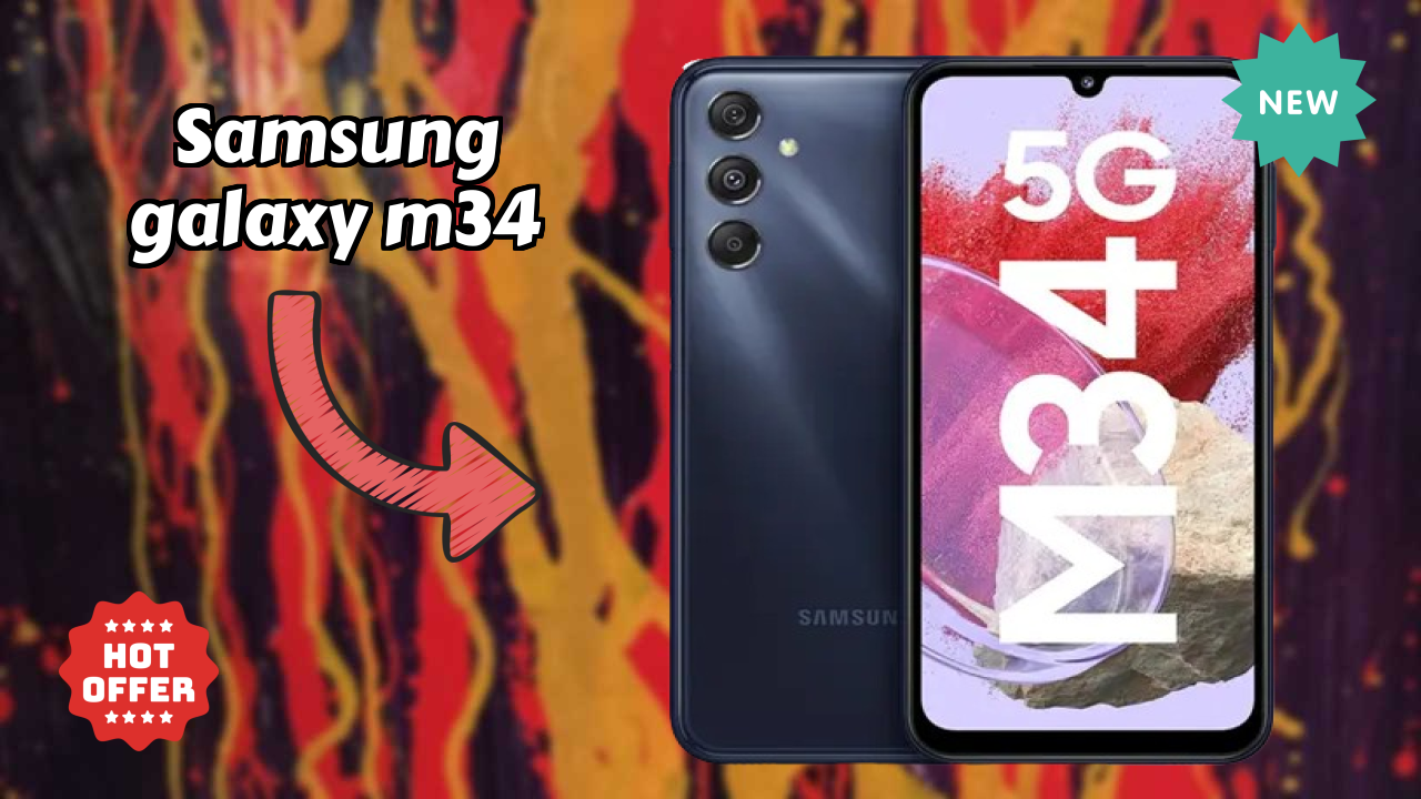 Samsung Galaxy M34 Display Size: 6.5 Inches (16.42 Cm) Screen Test