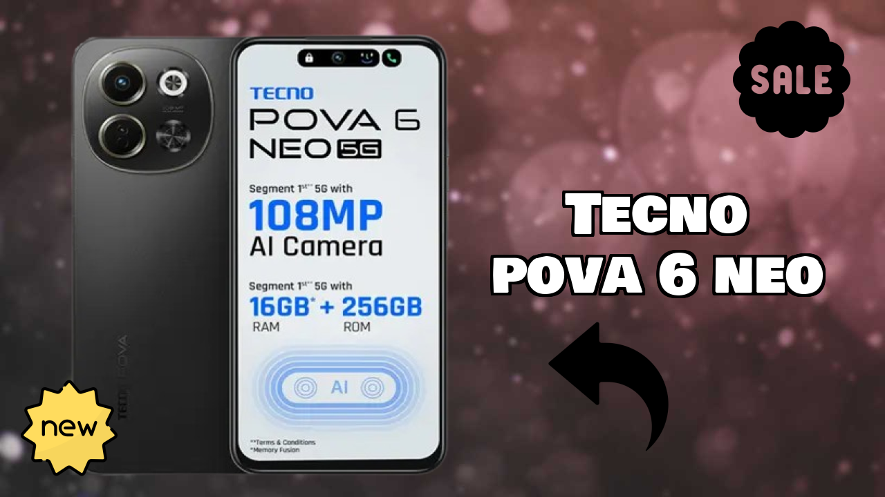 Tecno Pova 6 Neo RAM Performance: 6 GB RAM Gaming Review