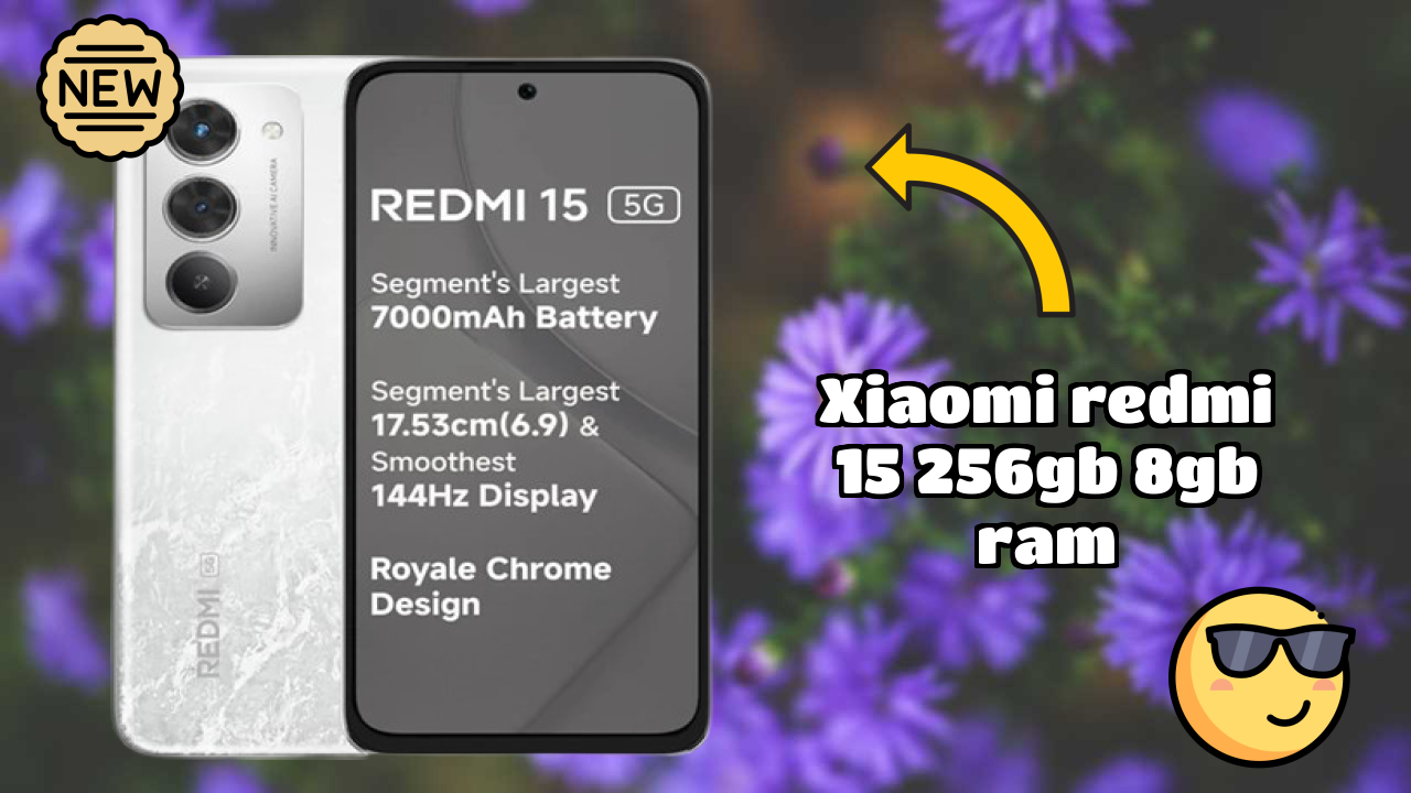 Xiaomi Redmi 15 256GB 8GB RAM Display Size: 6.9 Inches (17.53 Cm) Screen Test