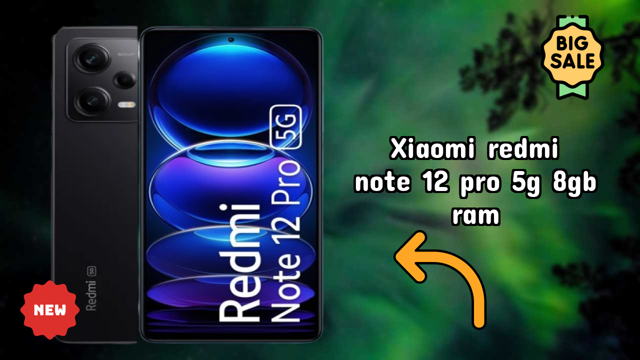 Xiaomi Redmi Note 12 Pro 5G 8GB RAM Display Size: 6.67 Inches (16.94 Cm) Screen Quality